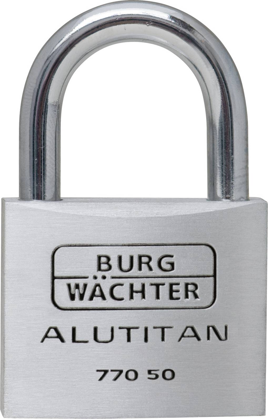 Burg Wächter 36101 Hangslot 50.00 mm Verschillend sluitend Aluminium Sleutelslot