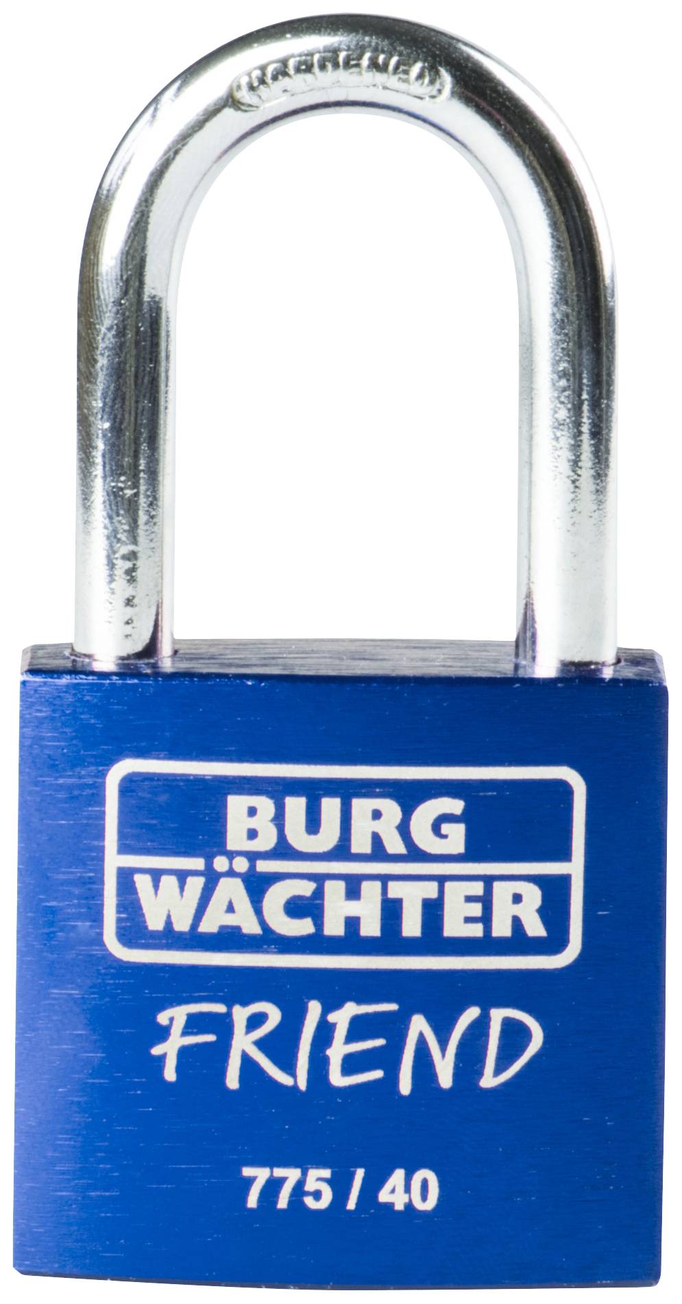 Burg Wächter 39441 Hangslot 40.00 mm Verschillend sluitend Blauw Sleutelslot