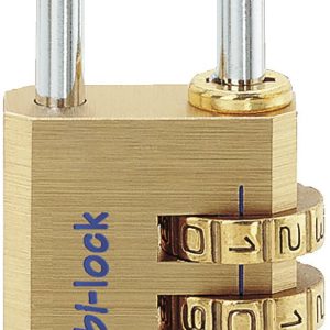 Burg Wächter 2851 Hangslot 22.50 mm Messing Cijferslot