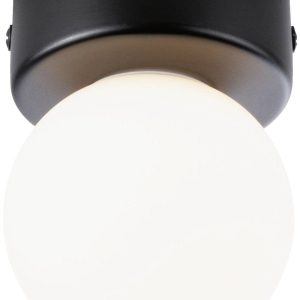 Paulmann 71068 Gove Plafondlamp G9 Zwart (mat), Satijn