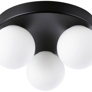 Paulmann 71069 Gove Plafondlamp G9 Zwart (mat), Satijn