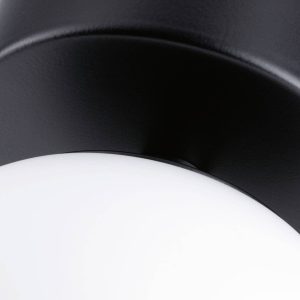 Paulmann 71072 Gove Plafondlamp LED 9 W Zwart (mat), Satijn