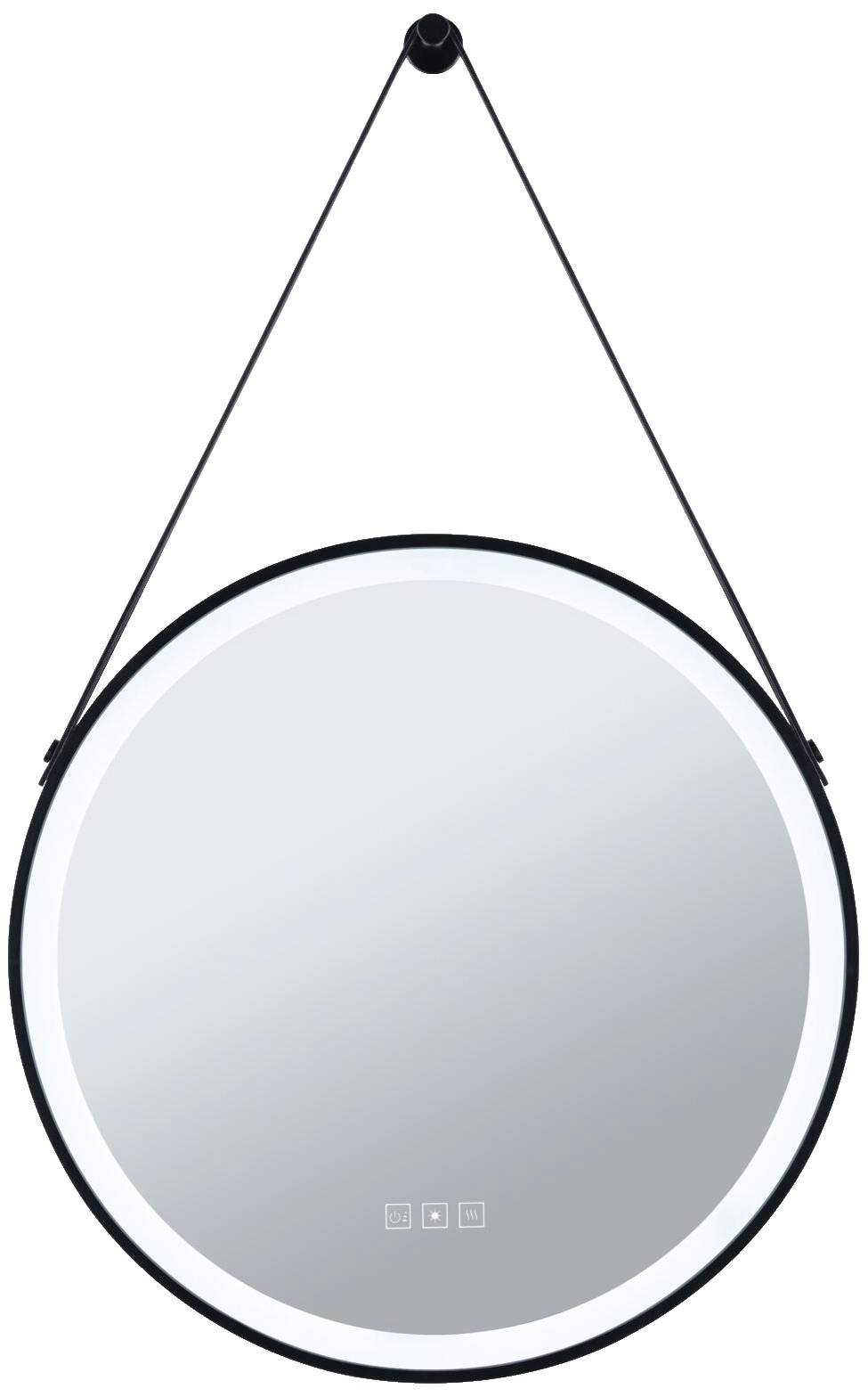 Paulmann Mirra 71089 LED-spiegellamp 11.5 W Warmwit tot koudwit Zwart, Wit