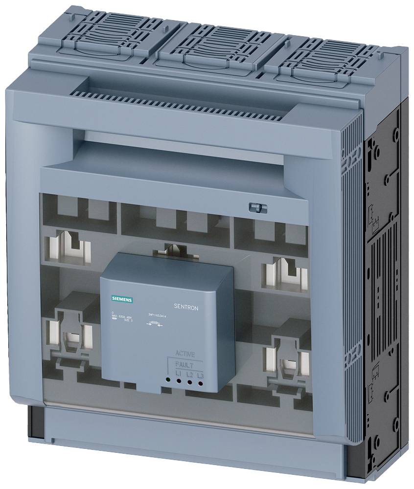 Siemens 3NP11631DA14 Zekering-lastschakelaar Afmeting zekering : 3 630 A 690 V/AC 1 stuk(s)