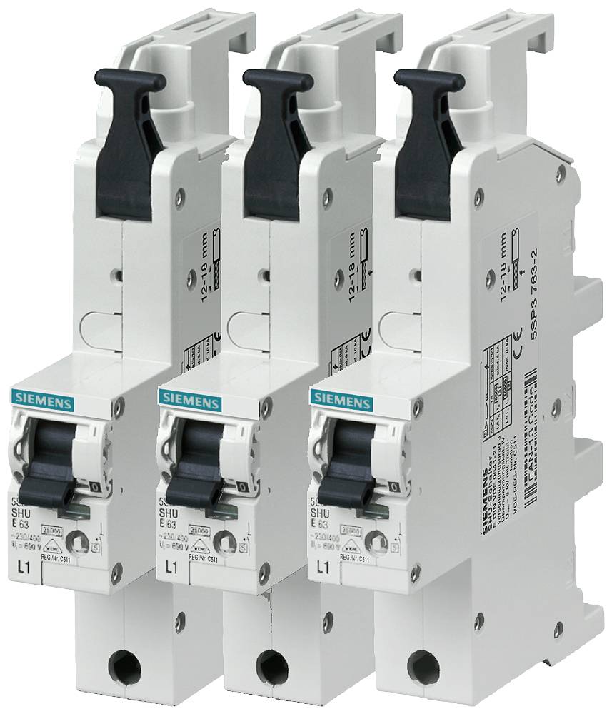 Siemens 5SP37252 5SP3725-2 Hoofdleidingsveiligheidsschakelaar 25 A 230 V, 400 V