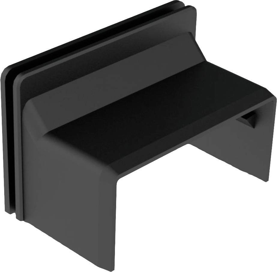 KOPOS 8639_FB Kabelgoot Doorvoerstuk (b x h) 40 mm x 20 mm Zwart 1 stuk(s)
