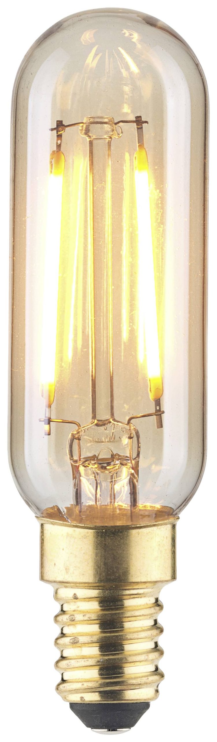 LightMe LM85050 LED-lamp E14 Buis 2.5 W Barnsteen (Ø x l) 25 mm x 90 mm 1 stuk(s)