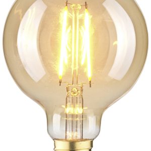 LightMe LM85060 LED-lamp E27 Globe 4.5 W Barnsteen (Ø x l) 95 mm x 140 mm 1 stuk(s) LightMe LM85060 LED-lamp E27 Globe 4.5 W Barnsteen (Ø x l) 95 mm x 140 mm 1 stuk(s)