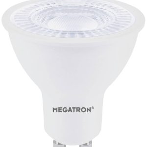 Megatron MT65009 LED-lamp Energielabel F (A – G) GU10 Reflector 4.8 W Warmwit (Ø x l) 50 mm x 55 mm 1 stuk(s)