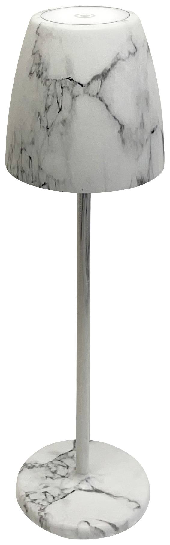 Megatron TAVOLA MT68056 Tafellamp met accu LED 2 W Marmer-grijs