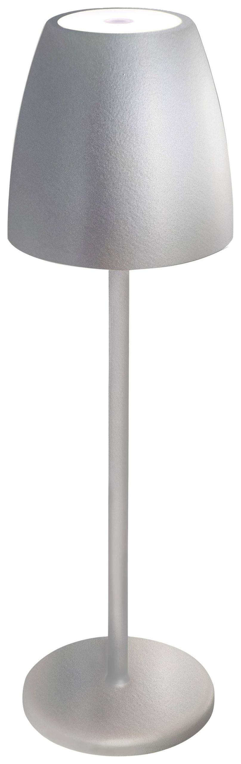 Megatron TAVOLA MT68057 Tafellamp met accu LED 2 W Zilver