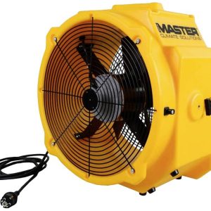 Master Climate Solutions DFX 20 Vloerventilator 195 W, 285 W (Ø x h) 550 mm x 320 mm Geel, Zwart