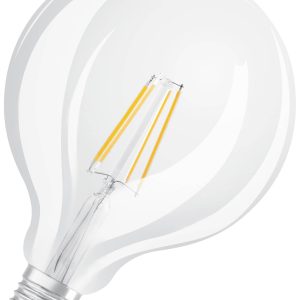 OSRAM HOMELIGHTING 4099854054211 LED-lamp Energielabel E (A – G) E27 Globe 4 W = 40 W Warmwit (Ø x h) 125 mm x 125 mm 1