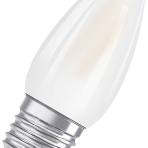 OSRAM HOMELIGHTING 4058075654457 LED-lamp Energielabel E (A – G) E27 Kaars 4 W = 40 W Neutraalwit (Ø x h) 35 mm x 35 mm