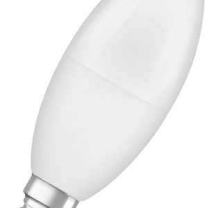 OSRAM HOMELIGHTING 4099854023026 LED-lamp Energielabel F (A – G) E14 Kaars 7 W = 60 W Koudwit (Ø x h) 39 mm x 39 mm 1 st