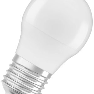 OSRAM HOMELIGHTING 4099854021961 LED-lamp Energielabel F (A – G) E27 Globe (mini) 4.9 W = 40 W Koudwit (Ø x h) 45 mm x 4
