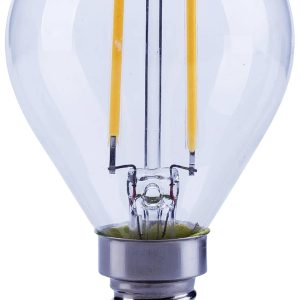 Opple 500010000600 LED-lamp Energielabel F (A – G) E14 Peer 2.8 W Warmwit (Ø x l) 45 mm x 45 mm Niet dimbaar 30 stuk(s)