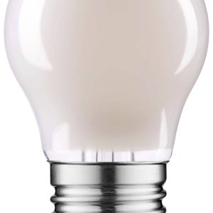 Opple 500010001600 LED-lamp Energielabel F (A – G) E27 Peer 4.5 W Warmwit (Ø x l) 45 mm x 45 mm Dimbaar 30 stuk(s)