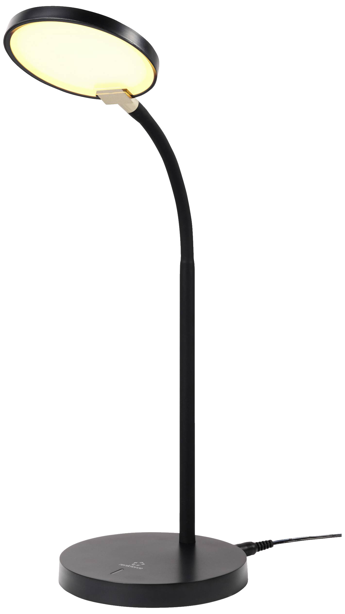 Renkforce RF-5734674 Bureaulamp 4.3 W Zwart