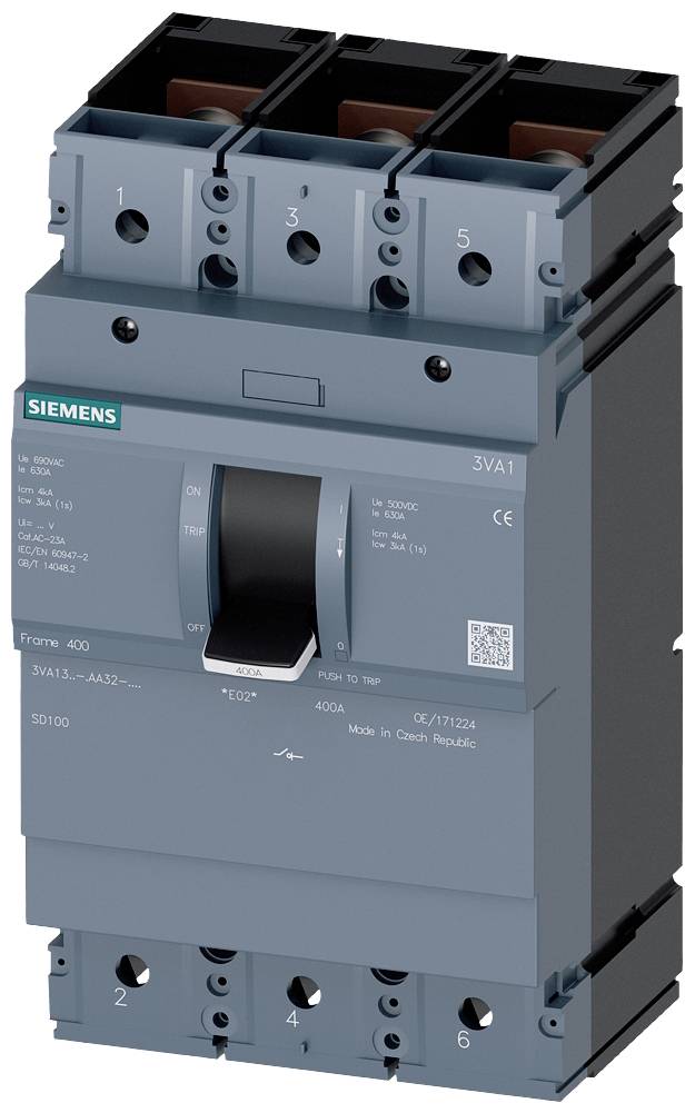Lastscheidingsschakelaar Siemens 3VA13401AA320BB0