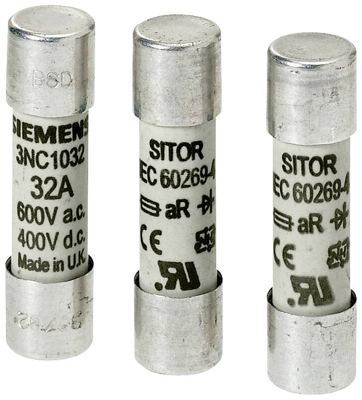 Siemens 3NC2232 Cilinderzekeringmodule 5 stuk(s)