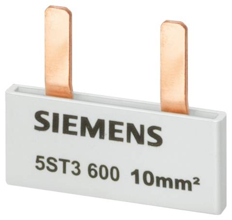 Siemens 5ST3603 Male verzamelrail, 10 mm2 aansluiting: 2x (1-fasig+HS/FS) contactveilig Penverzamelrail 10 stuk(s)