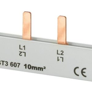 Siemens 5ST3612 Male verzamelrail, 10 mm2 aansluiting: 5x (2-fasig+HS/FS) contactveilig Penverzamelrail 10 stuk(s) Siemens 5ST3612 Male verzamelrail, 10 mm2 aansluiting: 5x (2-fasig+HS/FS) contactveilig Penverzamelrail 10 stuk(s)