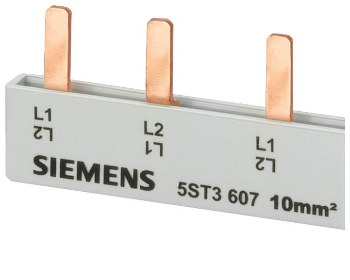 Siemens 5ST3641 Male verzamelrail, 16 mm2 aansluiting: 3x (2-fasig+HS/FS) contactveilig Penverzamelrail 10 stuk(s)