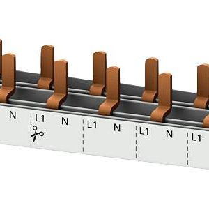 Siemens 5ST37840 Pensa.rail compact, 10 mm2 aansluiting: 1p/N (FI N-rechts) 1x FI 2-polig Penverzamelrail 1 stuk(s) Siemens 5ST37840 Pensa.rail compact, 10 mm2 aansluiting: 1p/N (FI N-rechts) 1x FI 2-polig Penverzamelrail 1 stuk(s)