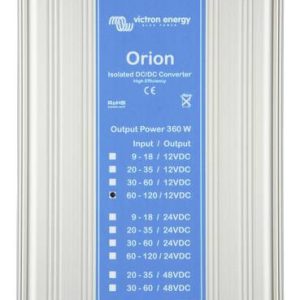 Victron Energy ORI110123610 DC/DC Orion 110/12-30A (360W) Iso DC/DC-omvormers