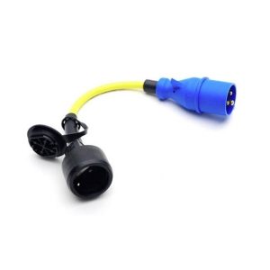 Victron Energy SHP307700260 CEE Stecker auf Schutzkontakt-Kupplung Adapterkabel Kabellengte 2 m