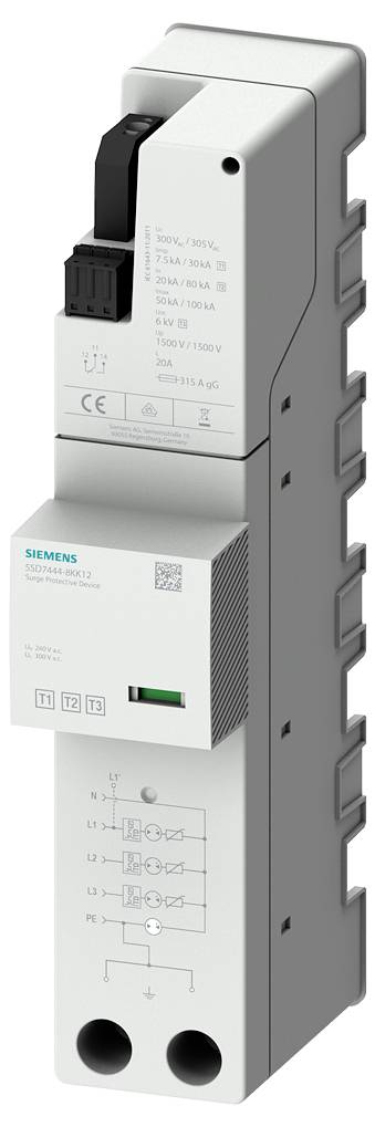 Siemens 5SD74448KK12 5SD7444-8KK12 Combi-afleider 1 stuk(s)