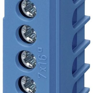 Siemens 8GS40302 Alpha-ZS, N-klem, 7-polig 7x 16 mm2, blauw Nulleiderscheiding 10 stuk(s) Siemens 8GS40302 Alpha-ZS, N-klem, 7-polig 7x 16 mm2, blauw Nulleiderscheiding 10 stuk(s)