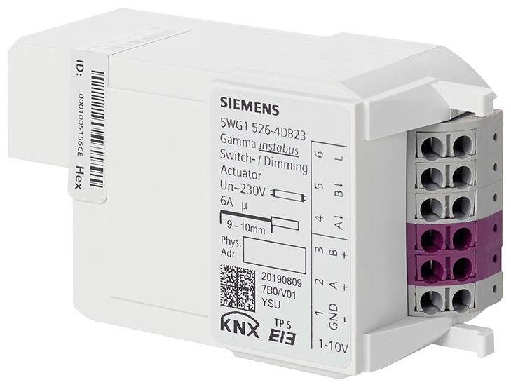 Siemens 5WG15264DB23 Schakelaar-dimactor 5WG1526-4DB23