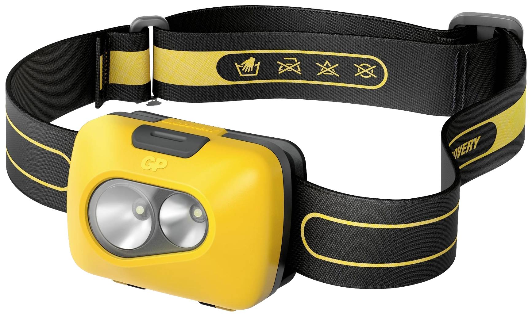 GP Discovery GPDISHLCH42BL990 Hoofdlamp LED werkt op batterijen 110 lm 15 h