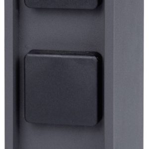 BOLD 10616 Buitenstopcontact 4-voudig Antraciet Zonder kabel