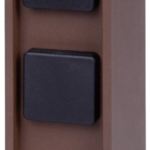 BOLD 10617 Buitenstopcontact 4-voudig Roest Zonder kabel