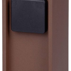 BOLD 10619 Buitenstopcontact 3-voudig Roest Zonder kabel