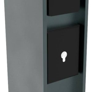 BOLD 10620 Buitenstopcontact 3-voudig Antraciet Zonder kabel, Met schakelaar, Met timer, Bestuurbaar via App, Programmee