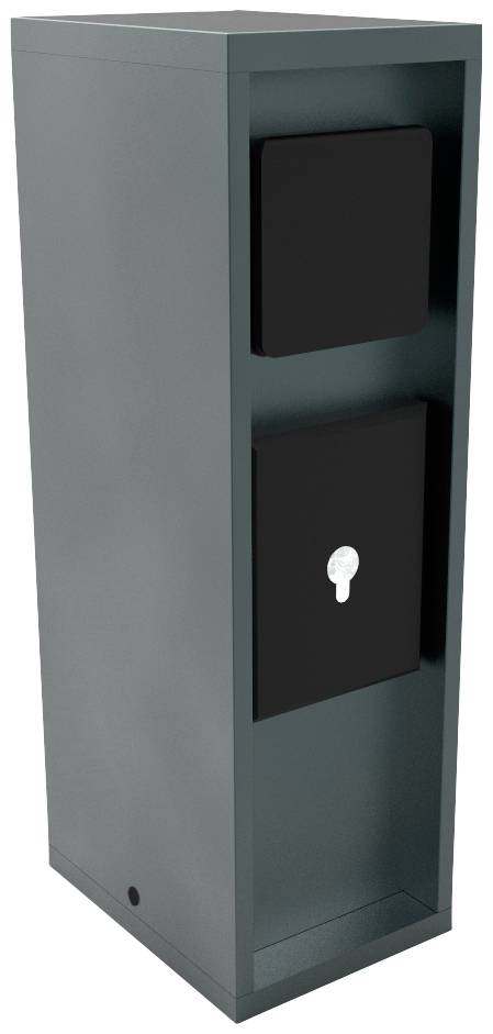 BOLD 10620 Buitenstopcontact 3-voudig Antraciet Zonder kabel, Met schakelaar, Met timer, Bestuurbaar via App, Programmee