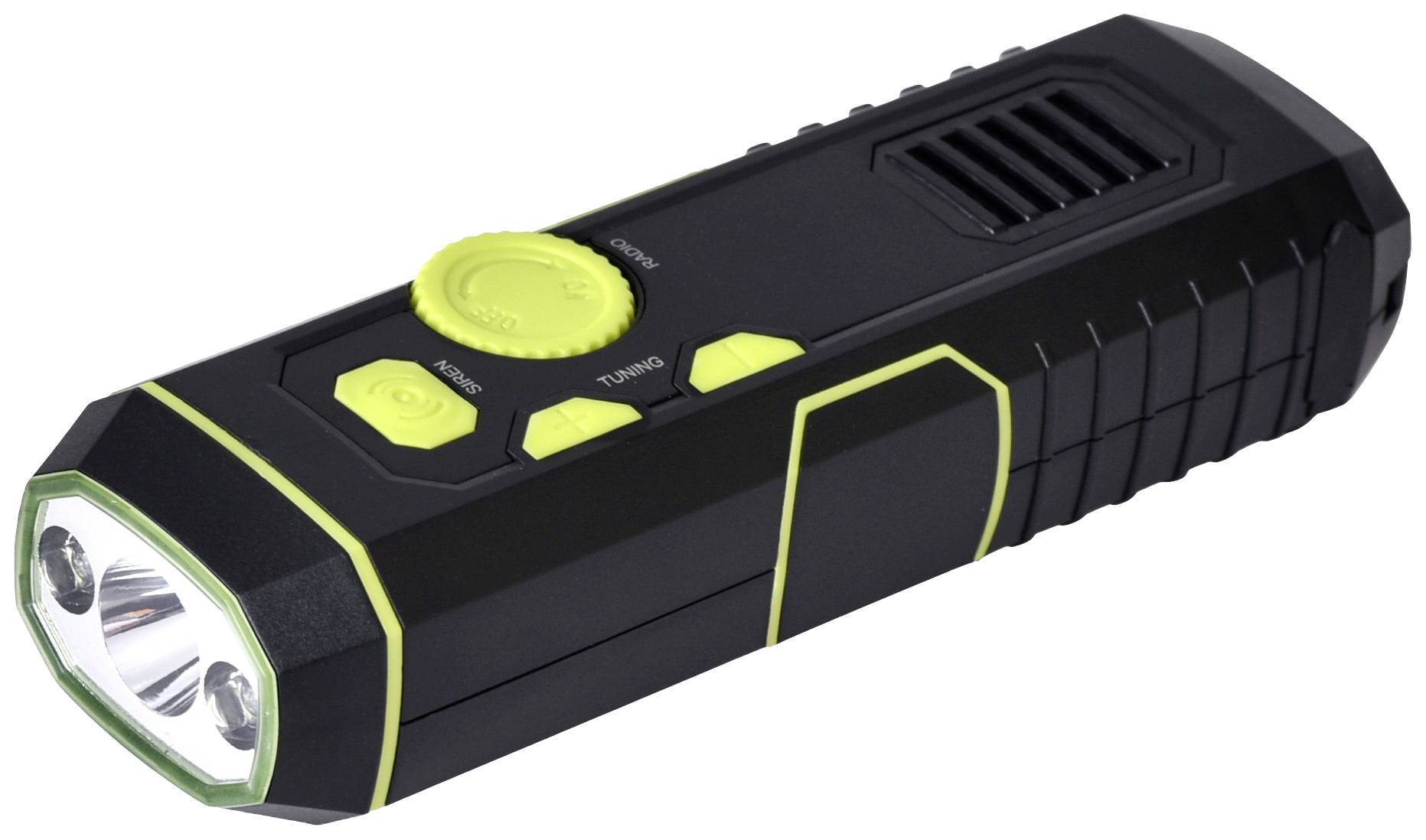 XCell Radiolight Dynamo Zaklamp werkt op een accu, werkt op de dynamo LED 30 lm 10 h 162 g