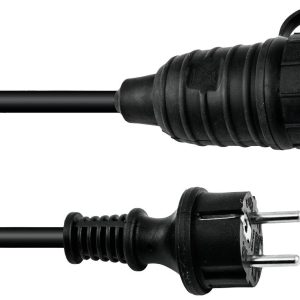 Eurolite 30245698 Stroom Verlengkabel 16 A Zwart 15 m H07RN-F 3G 1,5 mm²