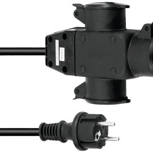 Eurolite 30247017 Stroom Verlengkabel 16 A Zwart 10 m H07RN-F 3G 1,5 mm²