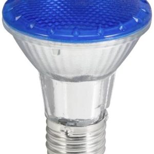 Omnilux 88021300 LED-lamp E27 6 W Blauw (Ø x l) 63 mm x 83 mm 1 stuk(s)
