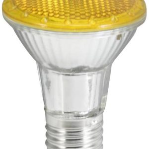 Omnilux 88021303 LED-lamp E27 6 W Geel (Ø x l) 63 mm x 83 mm 1 stuk(s)