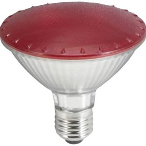 Omnilux 88043031 LED-lamp E27 11 W Rood (Ø x l) 95 mm x 92 mm 1 stuk(s)