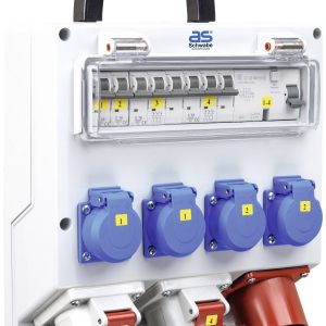 AS Schwabe FIXO 3 61517 CEE-stroomverdeler 400 V 16 A AS Schwabe FIXO 3 61517 CEE-stroomverdeler 400 V 16 A