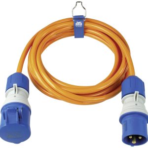 AS Schwabe 62431 Stroom Verlengkabel 16 A Oranje 5 m H07BQ-F 3G 2,5 mm² AS Schwabe 62431 Stroom Verlengkabel 16 A Oranje 5 m H07BQ-F 3G 2,5 mm²