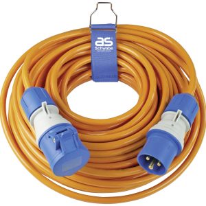 AS Schwabe 62433 Stroom Verlengkabel 16 A 25 m H07BQ-F 3G 2,5 mm² AS Schwabe 62433 Stroom Verlengkabel 16 A 25 m H07BQ-F 3G 2,5 mm²