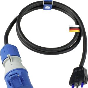 AS Schwabe 360486 Stroom Aansluitkabel 16 A Zwart 1.5 m H07RN-F 3G 2,5 mm² AS Schwabe 360486 Stroom Aansluitkabel 16 A Zwart 1.5 m H07RN-F 3G 2,5 mm²